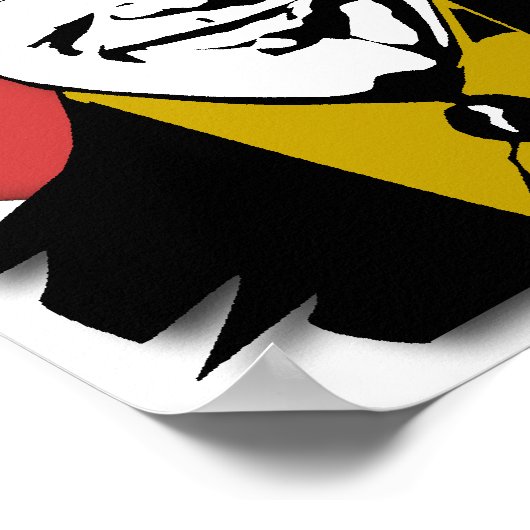 Coffee Caffeine Vitamin Funny Poster (Hoek)