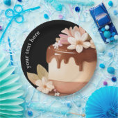 Coffee Cake paper borden Papieren Bordje (Feest)