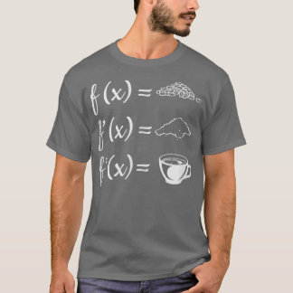 Coffee Calculus Leraar S Wiskunde Leraar wiskunde T-shirt