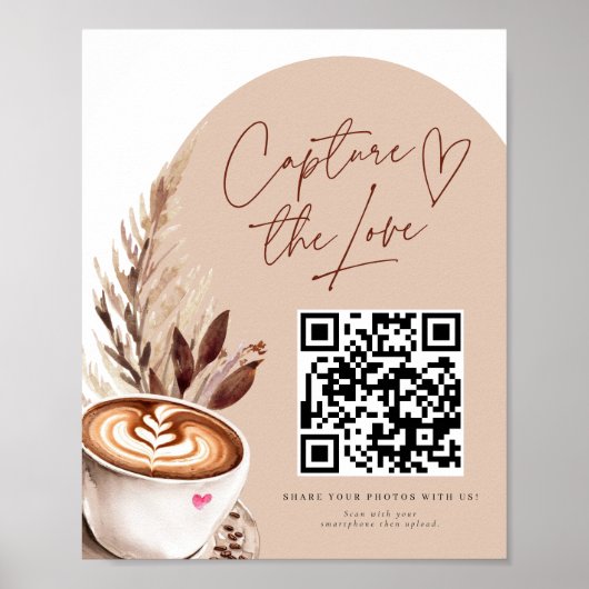 Coffee Capture wih love Poster (Voorkant)