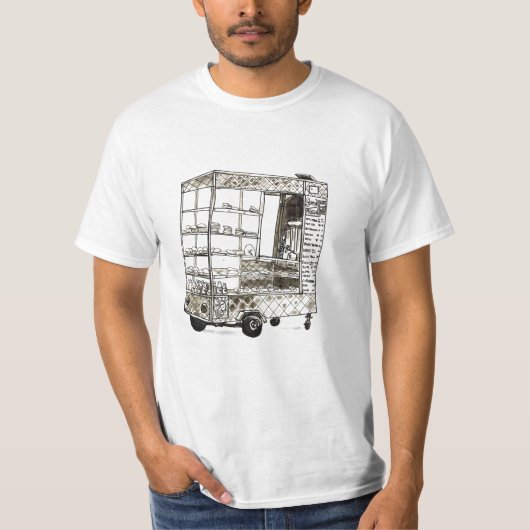 Coffee Cart T-shirt (Voorkant)