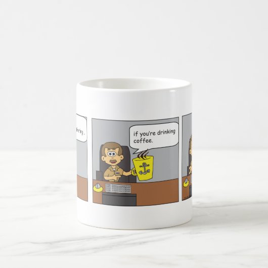 Coffee Cartoon Cup Koffiemok (Center)