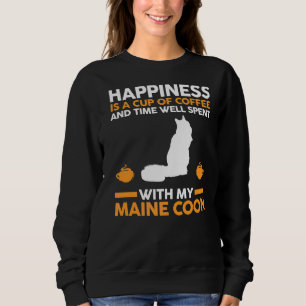 Coffee Cat Maine Coon Trui