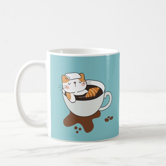 Coffee Cat Spa Koffiemok (Links)