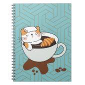 Coffee Cat Spa Notitieboek (Voorkant)