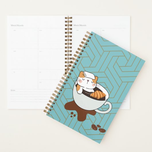 Coffee Cat Spa Planner (Display)