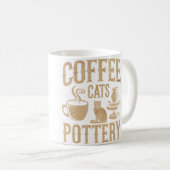 Coffee Cats Aardewerk Koffiemok (Voorkant rechts)