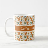 Coffee Cats and Cozy Mornings Naive Art Style Koffiemok (Links)