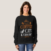 Coffee Cats and Crochet  Arts and Crafts Raglan Ba Trui (Voorkant volledig)