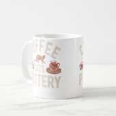 Coffee Cats Pottery Koffiemok (Voorkant links)