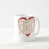 Coffee Cats Pottery Koffiemok (Voorkant rechts)