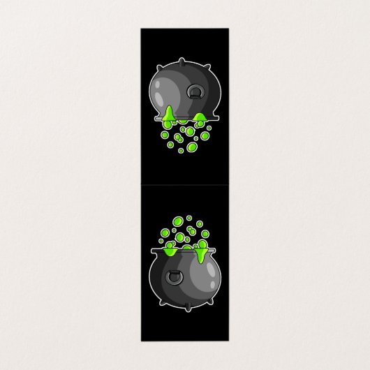 Coffee Cauldron Visitekaartje teken (Buitenkant ongevouwen)