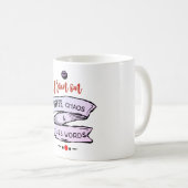 Coffee Chaos en Cuss Words Funny Koffiemok (Voorkant rechts)