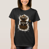 Coffee & Chaos Explosion T-shirt (Voorkant)