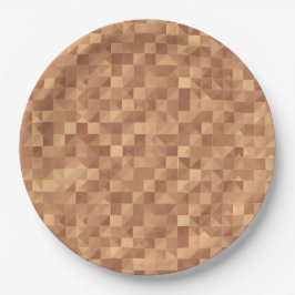 Coffee Chic Party Plates: Disposable Elegance Papieren Bordje