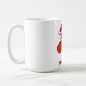 Coffee & Christmas Cheer Santa Mug Koffiemok (Links)