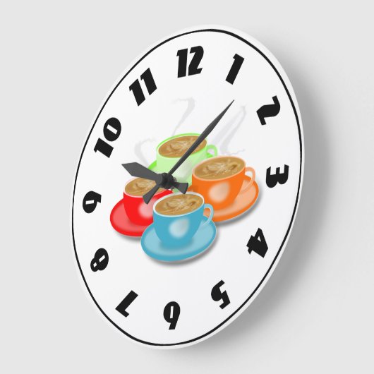 Coffee Clock Grote Klok (Hoek)