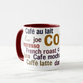 Coffee Cloud mok (Voorkant links)