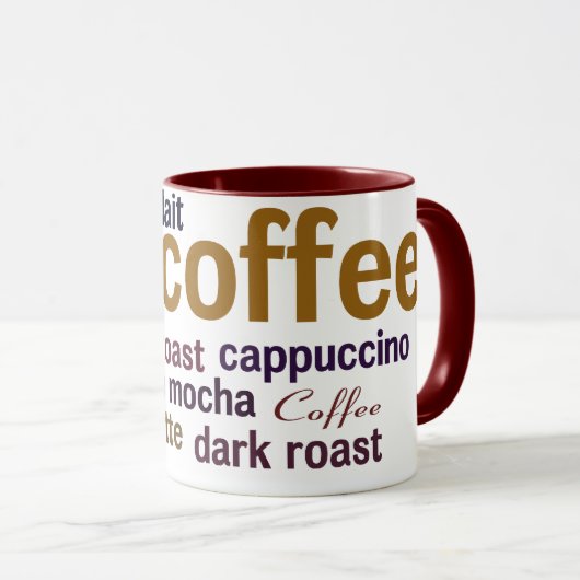 Coffee Cloud mok (Voorkant rechts)