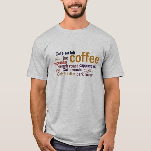 Coffee Cloud T-shirt (Voorkant)