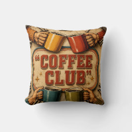 Coffee Club Kussen