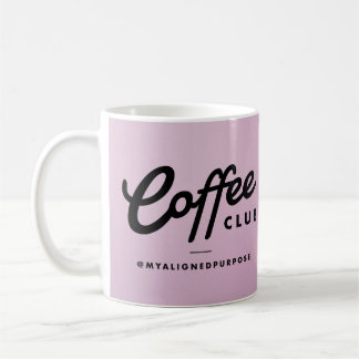Coffee Club Mok - paarse ombre