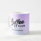Coffee Club Mok - pastel (Voorkant links)