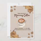 Coffee Club Morning Mingle Kaart (Voorkant)