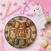 Coffee Club Papieren Bordje (Feest)