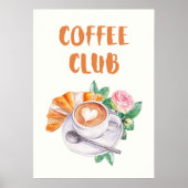 Coffee Club Poster (Voorkant)