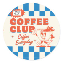 Coffee Club – Schattige koffieliefhebber op maat