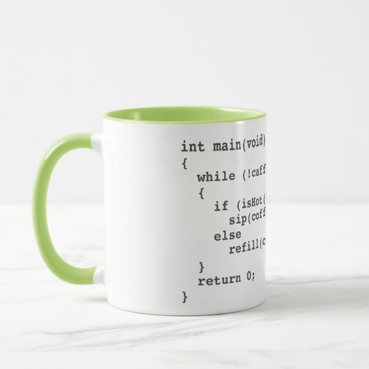 Coffee code mok voor softwareontwikkelaars (Links)