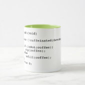 Coffee code mok voor softwareontwikkelaars (Midden)