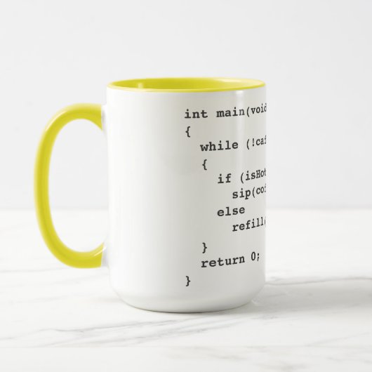 Coffee code mok voor softwareontwikkelaars (Links)