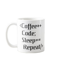Coffee++ code; Sleep==Herhalen | Grappige programm