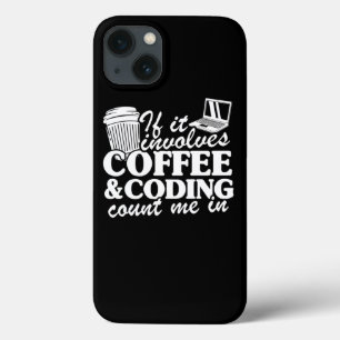 Coffee Coding Quote Programmer Software Developer Case-Mate iPhone Case