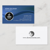 Coffee Coffee Cafe Coffee Visitekaartje Barista Ca (Voorkant / Achterkant)