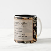 Coffee Coffee Coffee 11 oz mok, zwart Tweekleurige Koffiemok (Voorkant rechts)