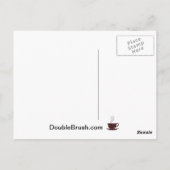 Coffee Coffee Coffee-cadeauobjecten houden Briefkaart (Achterkant)