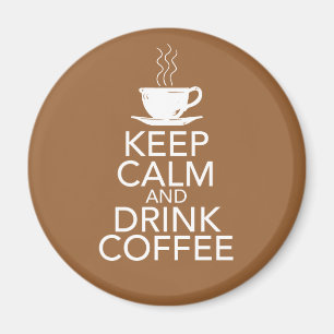 Coffee Coffee Coffee-cadeauobjecten houden Magneet