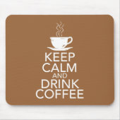 Coffee Coffee Coffee-cadeauobjecten houden Muismat (Voorkant)