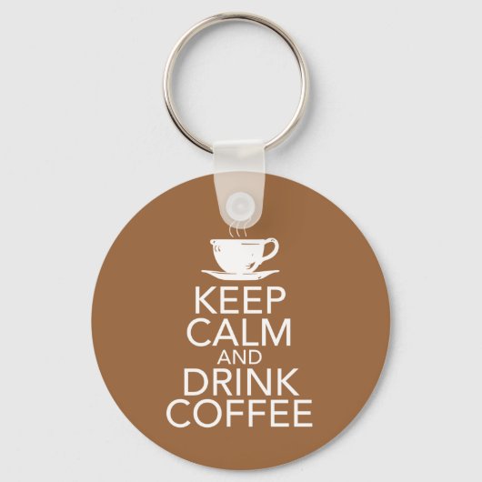 Coffee Coffee Coffee-cadeauobjecten houden Sleutelhanger (Voorkant)