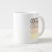 COFFEE COFFEE COFFEE COFFEE GROTE KOFFIEKOP (Voorkant rechts)