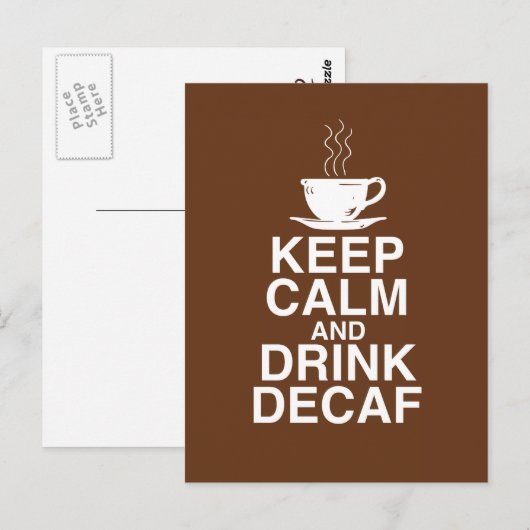 Coffee Coffee Coffee Coffy Coffee Fun houden Briefkaart (Voorkant / Achterkant)