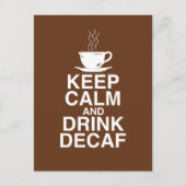 Coffee Coffee Coffee Coffy Coffee Fun houden Briefkaart (Voorkant)