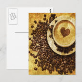 Coffee Coffee Coffee Lover Briefkaart (Voorkant / Achterkant)