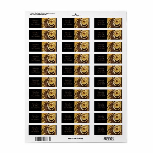 Coffee Coffee Coffee Lover Etiket (Full Sheet)