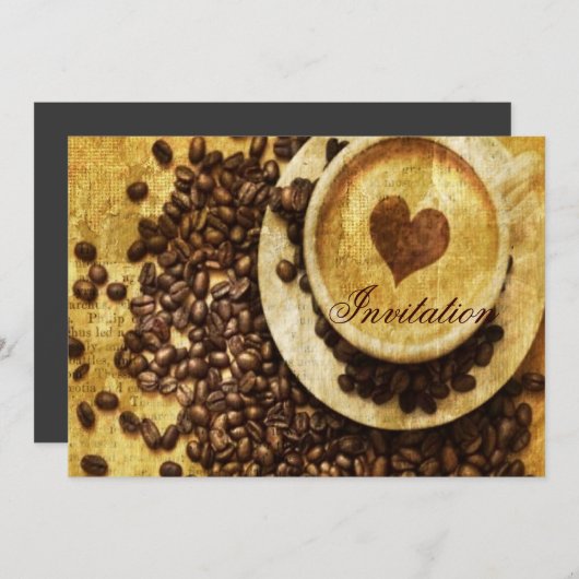 Coffee Coffee Coffee Lover Kaart (Voorkant / Achterkant)