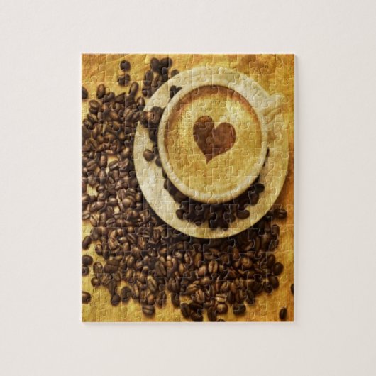 Coffee Coffee Coffee Lover Legpuzzel (Verticaal)