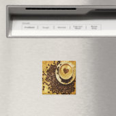 Coffee Coffee Coffee Lover Magneet (Insitu (Vaatwasser))